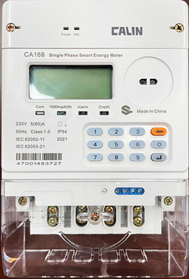 20ディジットのセリウムSABS IECは変復調装置のプラグが付いている電気のメートルを前払いした