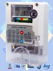 制限荷重制御単一フェーズのワット時のメートルの IP54 によって前払いされる電気のメートルを