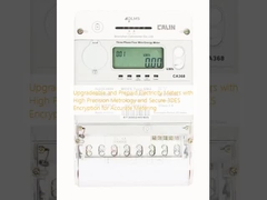 高精度計量と安全な3DES暗号化を備えた、アップグレード可能でプリペイド式の電気メーターによる正確な計量