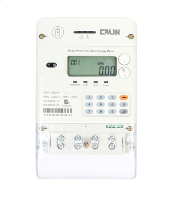 CA168-CS23 STS プリペイド 電源メーター ナイジェリア スマートエネルギーメーター キーボードGPRS/PLC/3G/4G/RF通信